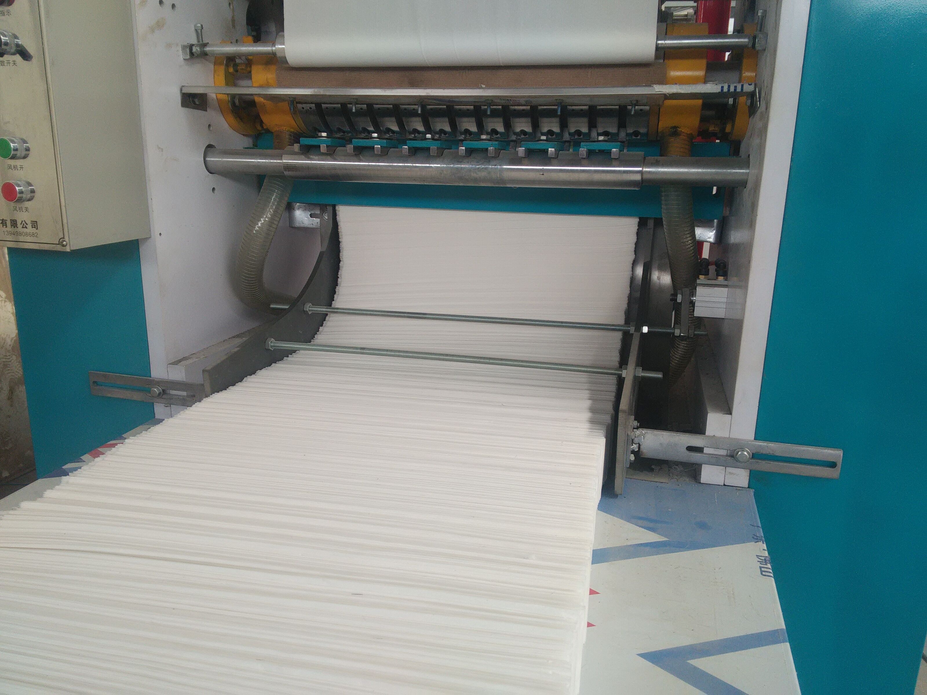 恒源全自动抽纸机占领安徽市场